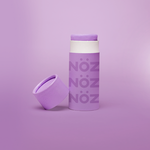 Nöz sunscreen tube in pink.